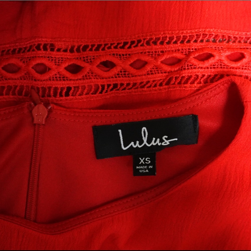 Lulus Red dress
